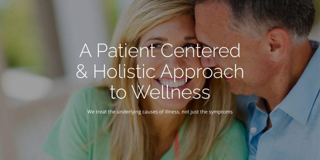 Optimal Health Institute of Ohio homepage hero: A Patient Centered and Holistic Approach to Wellness